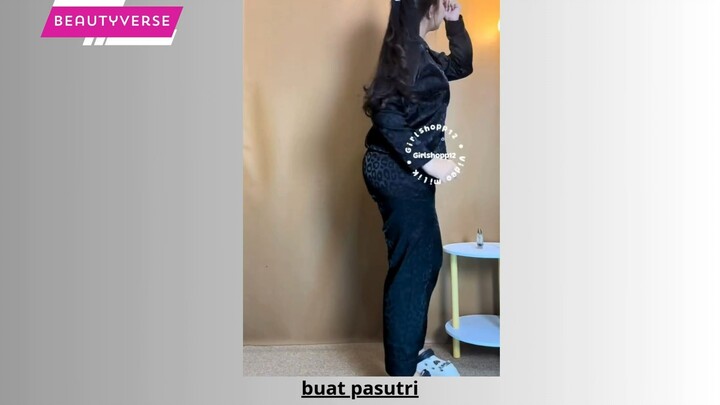 Baju olahraga Malam santai gaya yang berantakan