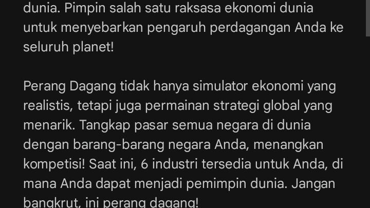 Trade Wars - Economy Simulator [Pembuat Game: Plus Games Studio] (Selasa 19 Desember 2023 21:36)