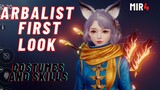 MIR4 ARBALIST : FIRST LOOK SKILLS AND COSTUME