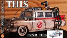 Ghostbusters Afterlife Ecto 1 Car --- Toy Collectible Customization -- Just Joshin' Around