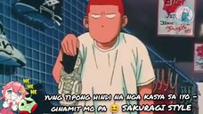 Yug tipong hindi na nga kasya sa iyo - nilaspag mo pa! SAKURAGI Style 😉 #Animerangking2022