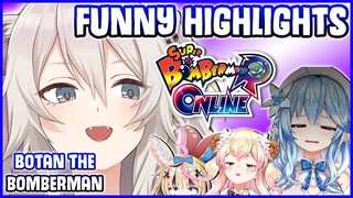 Botan OWNED Nene Polka & Lamy on their NePoLaBo Bomberman! HIGHLIGHTS 【Hololive Clip】