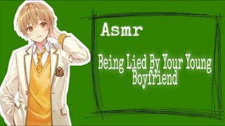 ASMR (ENG/INDO SUBS) Being Lied By Your Young Boyfriend, [Japanese Audio]