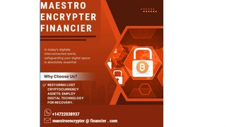 CONSULT PROFESSIONAL BITCOIN RECOVERY EXPERTS // MAESTRO ENCRYPTER FINANCIER