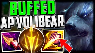 BUFFED AP VOLIBEAR SHREDS! (BEST BUILD/RUNES) - Volibear Jungle Season 13 League of Legends