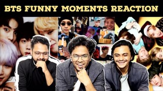 BTS Funny Moments REACTION First Time