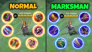 Normal Build vs Marksman Build