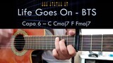 Life Goes On - BTS - Guitar Chords