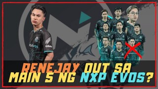 RENEJAY OUT SA MAIN 5 NG NEXPLAY EVOS?