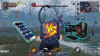 Zombie mode Call Of Duty mobile VS. PC emulator user no more! (Tagalog)