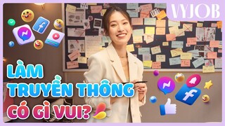 VyJob | Một ngày của Cô gái Làm Truyền Thông | Gặp Đồng Nghiệp của Vy