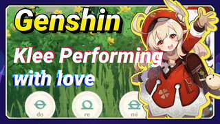 Klee Performing with love