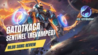 Gatotkaca Sentinel Revamped! MLBB Skins Review