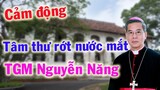 Tâm Thư Cảm Động Của Tổng Giám Mục Giuse Nguyễn Năng - Xin Cầu Nguyện