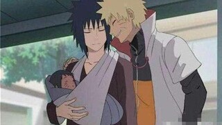 Sasuke: Anh muốn hôn, ôm và ôm em thật cao~Naruto: Đừng để Hinata và Sakura nhìn thấy!