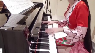 [Vào học piano cùng chị]ONEPIECE Vua Hải Tặc 7 bài của Hoàng Hậu