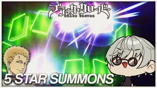 STREAMER LUCK! SUMMONS FOR 5* JULIUS + 5* SKILL PAGE | Black Clover Mobile