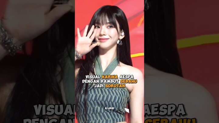 Visual #karina #aespa dengan rambut sebahu jadi sorotan #shorts #kpop #viral