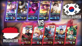 Nana INDONESIA vs. Lunox SOUTH KOREA!! | National Arena Contest MLBB