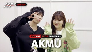 (SUB) [LINE-UP] 그룹 #악뮤 #AKMU | 2023 Asia Artist Awards IN THE PHILIPPINES #AAA #2023AAA