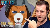 The Day and Night Kings! | One Piece Episode 758 & 759 REACTION