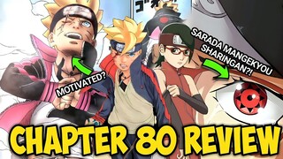 Sarada Mangekyou Awaken?! Malapit na ba ang Boruto Timeskip? | Boruto Chapter 80 Tagalog Review