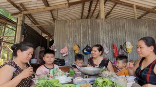 Ăn Tết Sớm Nhà Chị Ba Với Món Bún Nước Lèo Truyền Thống |ATML &FAMILY T84