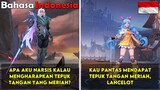 Percakapan Khusus Hero Cici mobile legend bahasa Indonesia || Dialog Cici