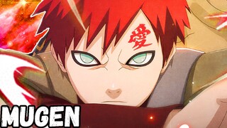 O VERDADEIRO PODER DO GAARA NO MUGEN... ENTÃO ESSA É A DEFESA PERFEITA