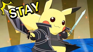 [Spirit Pokémon] With "STAY" as ⚡️, sweep away the darkness of go (dog) Hao! !