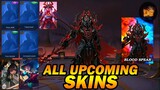 ALL 51 UPCOMING NEW SKINS in Mobile Legends