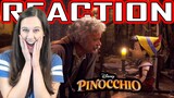 Pinocchio Trailer REACTION! | Pinocchio 2022 Live Action Teaser