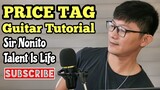 PRICE TAG | Guitar Tutorial for Beginners (Tagalog)