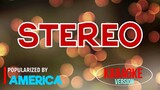 STEREO - AMERICA | Karaoke Version |🎼📀▶️