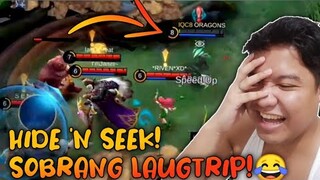 HIDE AND SEEK IN MOBILE LEGENDS SASAKIT TYAN MO SA KAKATAWA! 😂