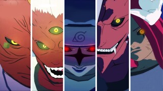 ALL Cursed Mark Ultimate Jutsu & Team Ultimate Jutsu - Naruto Ultimate Ninja Storm 4