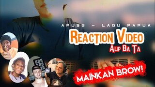 Apuse - Lagu Daerah Papua | Alip Ba Ta Video Reaction | Sub. Indonesia