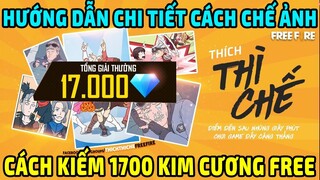 Free Fire || Hướng Dẫn Cách Chế Ảnh Đồng Đội Cực Hài Để Kiếm 1700 Kim Cương |Thích Thì Chế Free Fire