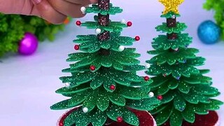 Craft small christmas trees