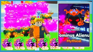 We Got Full Team Of Dark Matter Dominus Alienus In Pet Simulator X