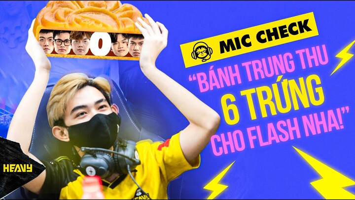 TRIẾT: "BÁNH TRUNG THU 6 TRỨNG CHO FLASH NHA" - MIC CHECK ĐẤU TRƯỜNG DANH VỌNG