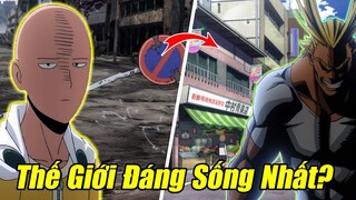 My Hero Academia và One Punch Man - Vũ Trụ Siêu Anh Hùng Nào Tốt Hơn?