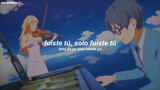 Shigatsu Wa Kimi No Uso OP 1 Completo | Goose House - Hikaru Nara (Sub Español + Romaji + AMV)