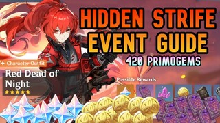 Hidden Strife Event Speed Guide - Combat Event Genshin Impact 2.8