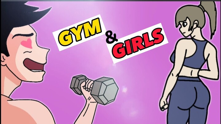 Types Of Indian Gyms | First Day At Indian GYM | Hindi Animation Story | Animation Video