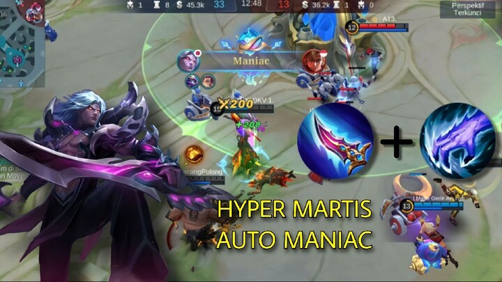 Nyoba HYPER Martis langsung MANIAC