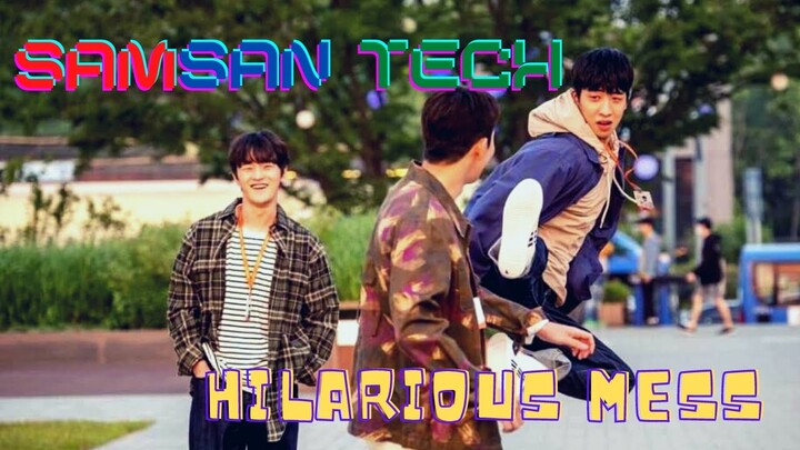 samsan tech trio acting like baboons for 7 minutes straight | start-up