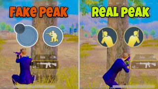 New🔥Tips And Trick Do The Action Fake Peek⚡️✅❌ Effectively deceive the enemy | PUBG BGMI