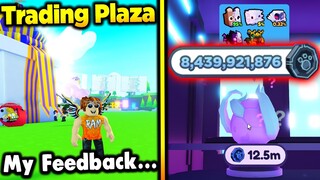 NEW 🎁Trade Plaza Update is Here!! In Pet Simulator X & I Spent 8 BILLION Hatching New Eggs