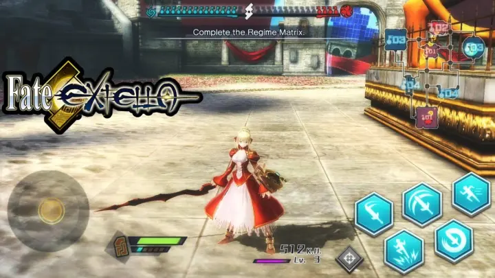 Fate/EXTELLA (English) Official Android & iOS Gameplay I Offline